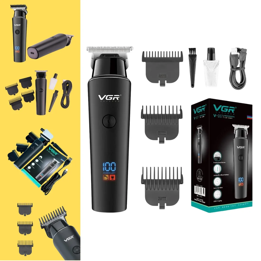 VGR V-937 Rechargeable Hair & Beard Trimmer